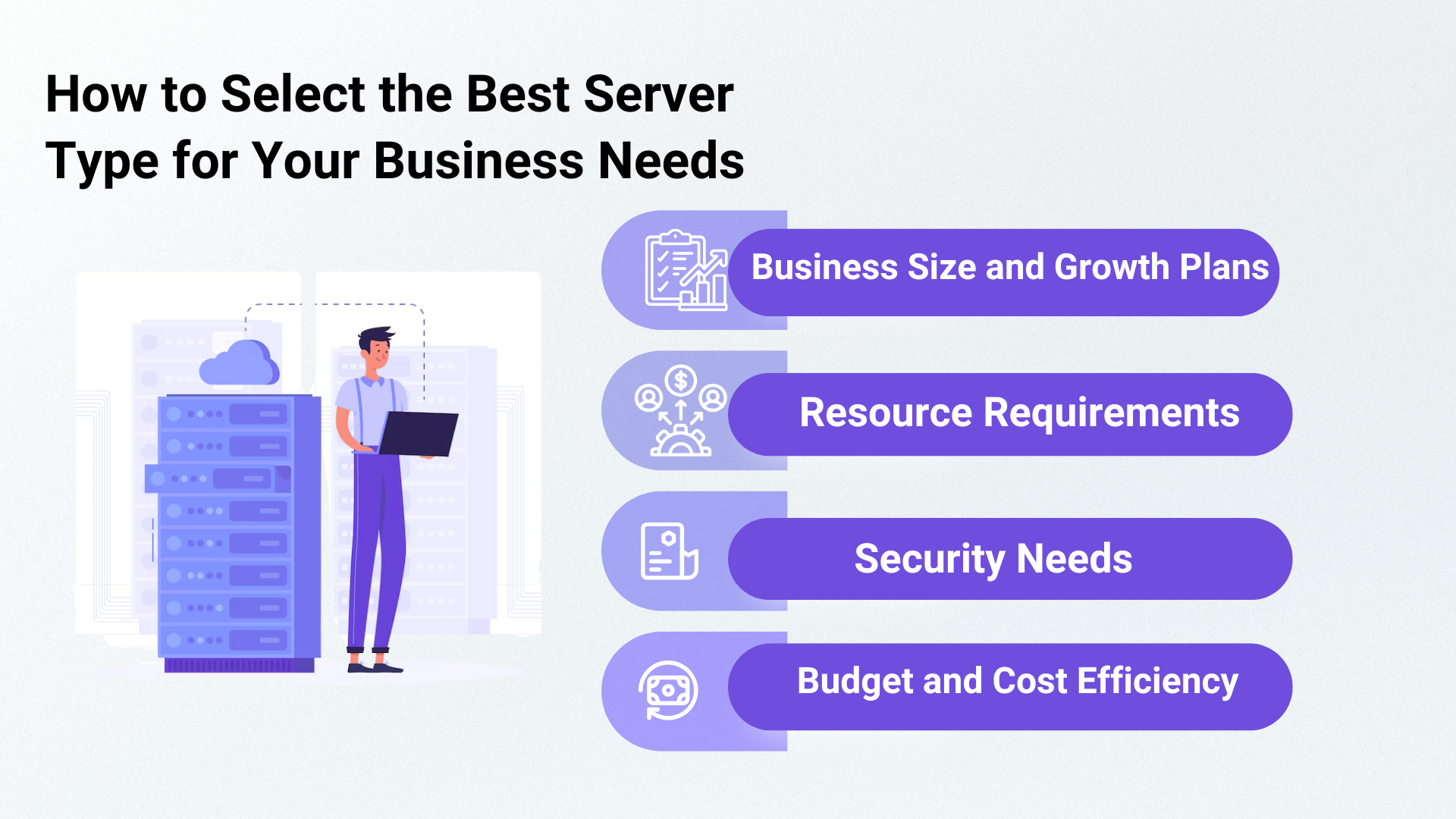 How to choose right dedicated server for your business