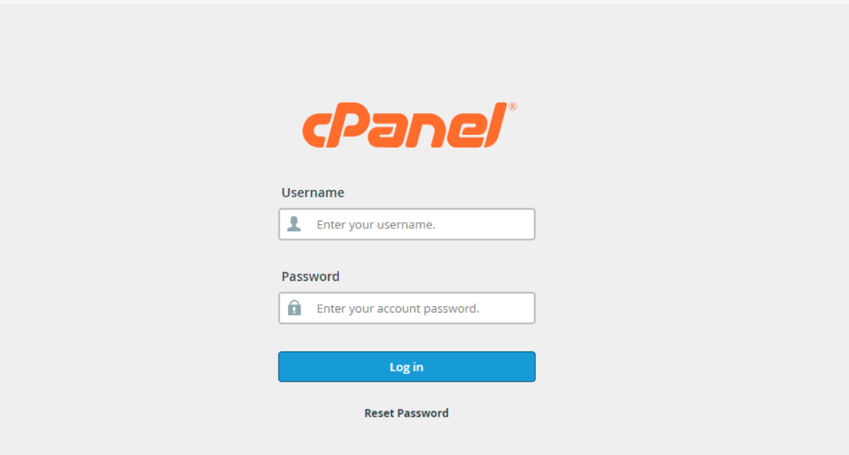 cpanel-login
