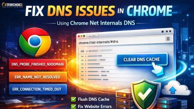 How to Clear DNS Cache in Google Chrome