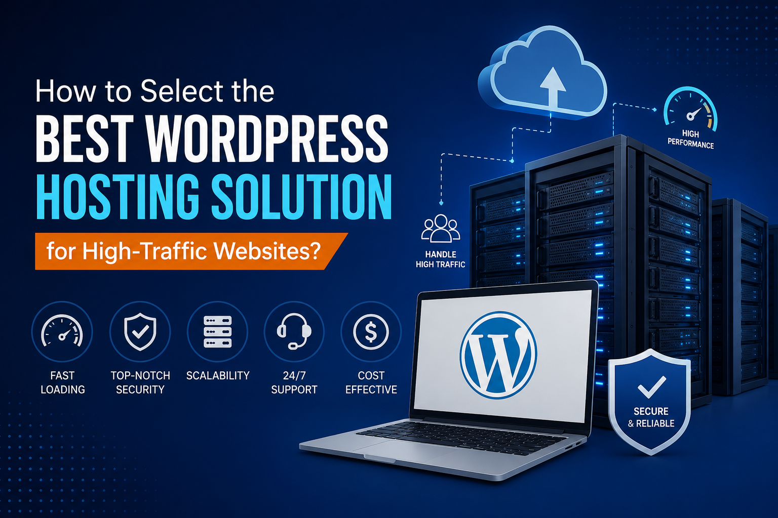 How to Select the Best WordPress Hosting Solution for High-Traffic Websites