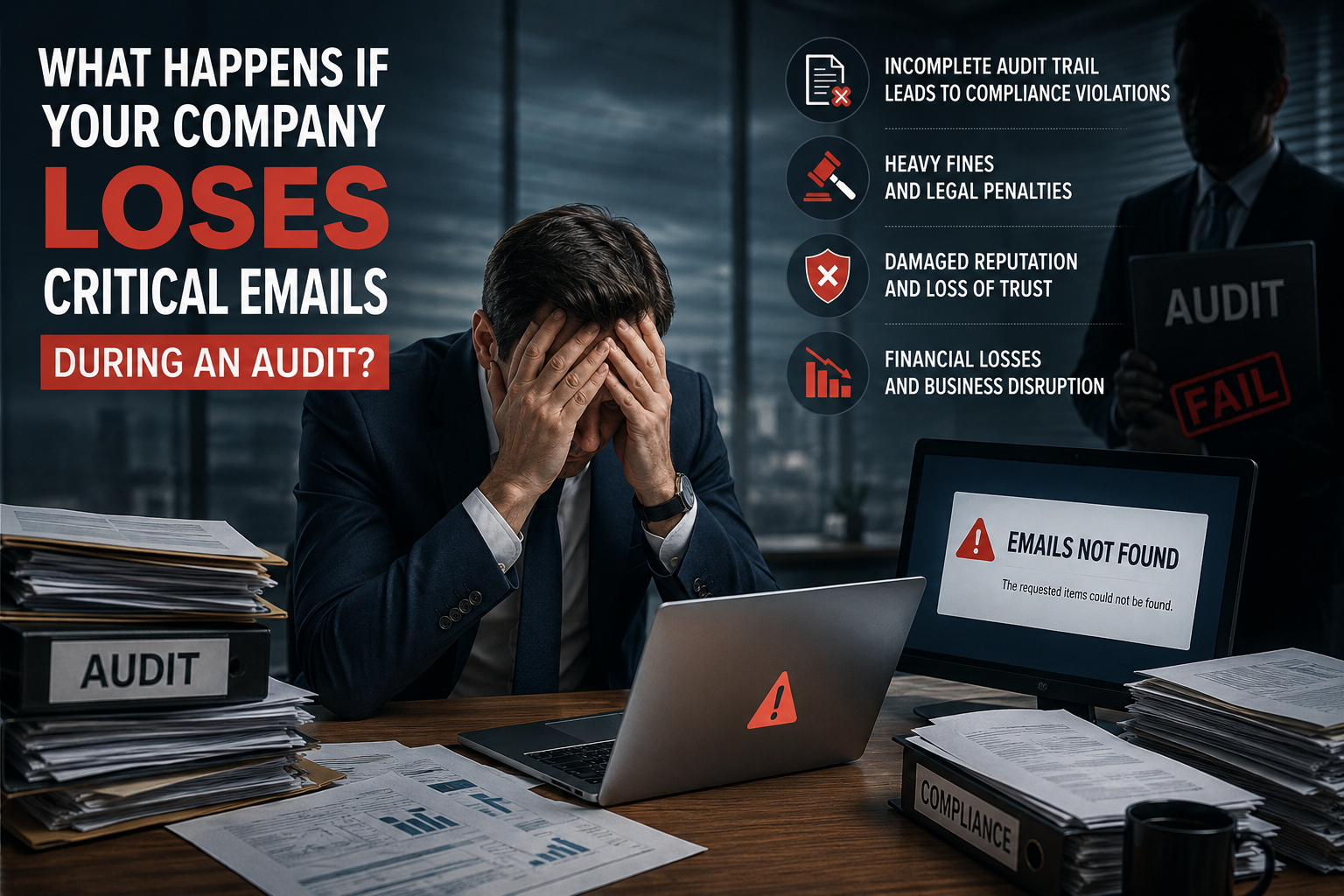 What Happens If Your Company Loses Critical Emails During an Audit