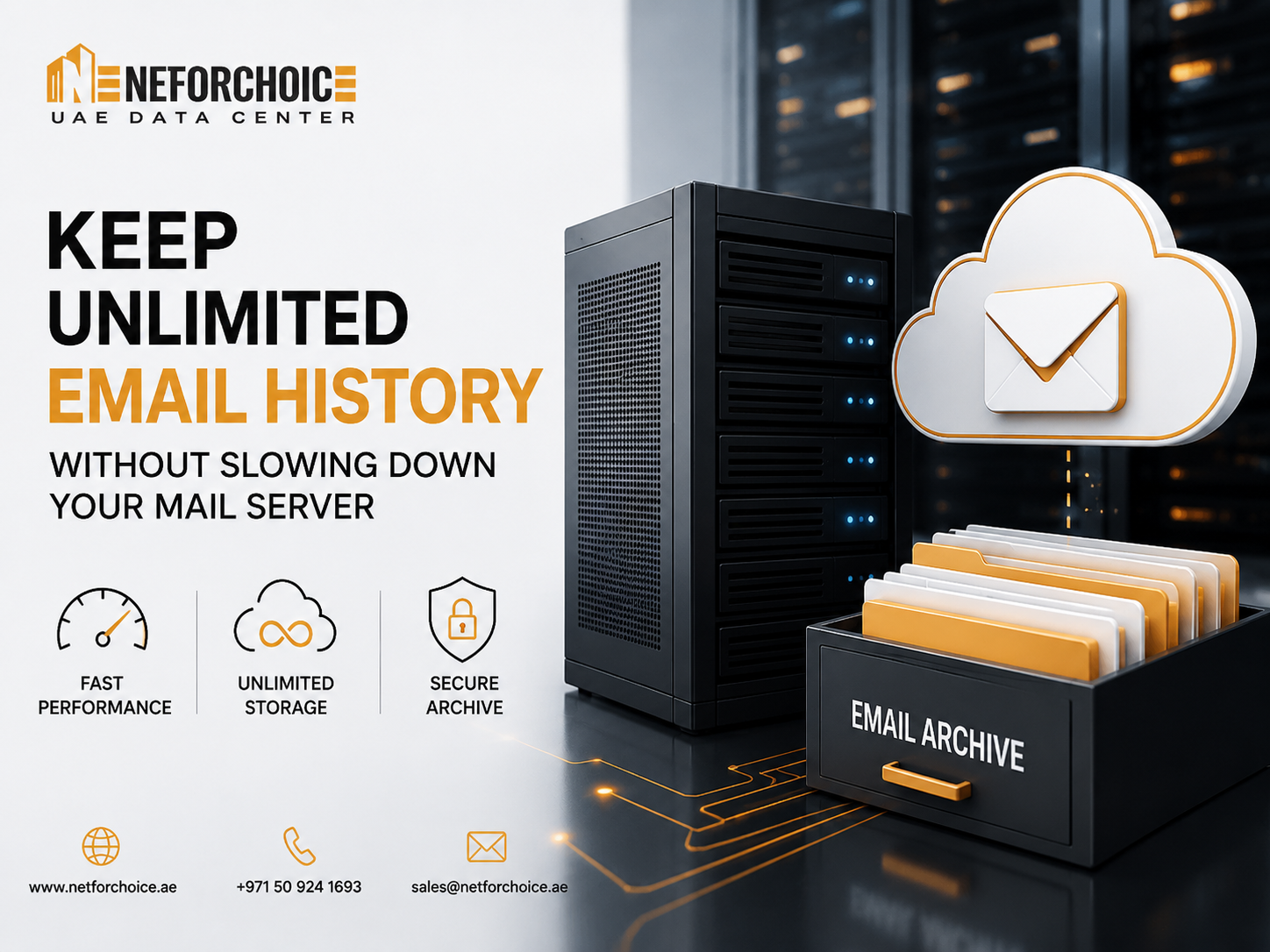 How to Keep Unlimited Email History Without Slowing Down Your Mail Server